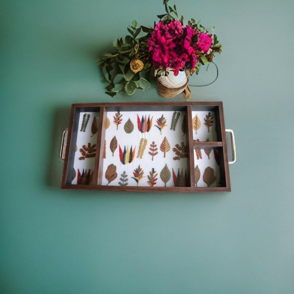 Collectibles India Wooden Serving Tray | Grocsy