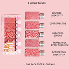 Confect Sprinkles for Cakes & Cupcakes Decoration | USP-5(Rose Pink) | Grocsy