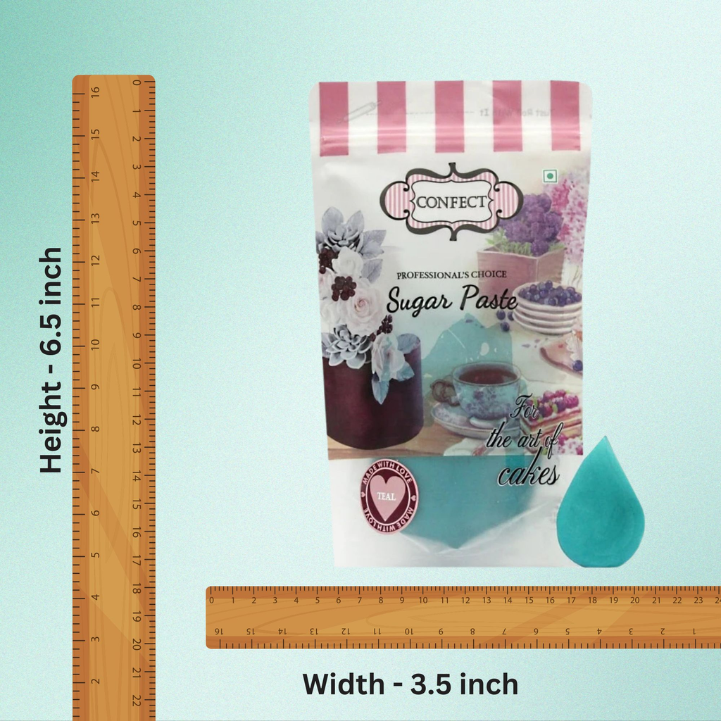 Confect Teal Fondant | Edible Sugarpaste | Grocsy
