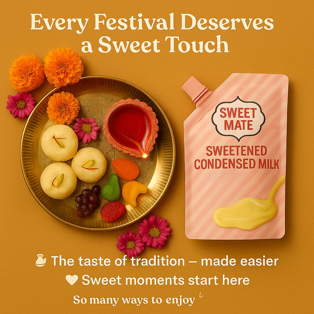Confect Sweet Mate Milk 190 gm | Grocsy