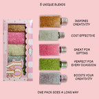 Confect Sparkling Sugar Combo Multipack 7 | Grocsy