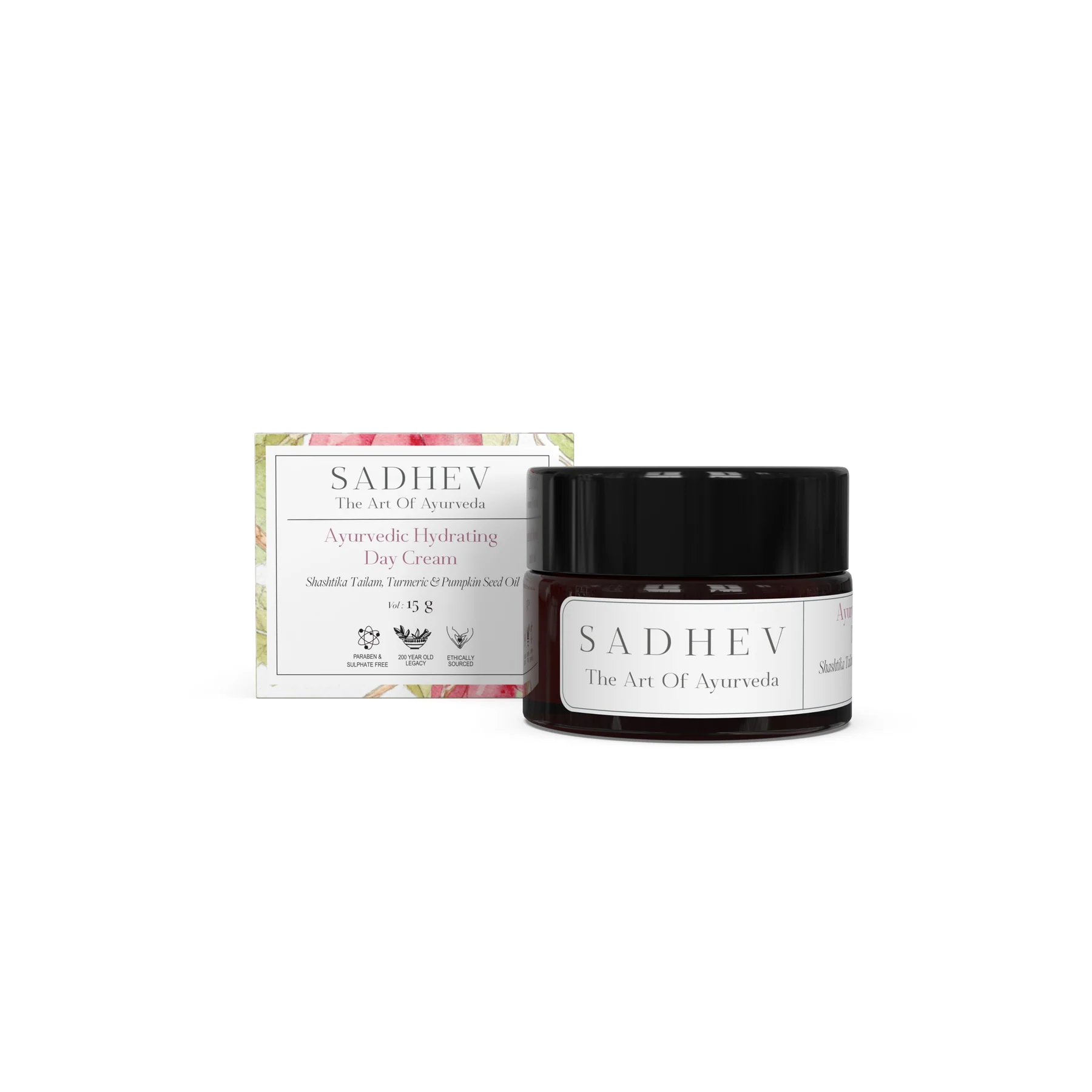 Sadhev Ayurvedic Hydrating Day Cream SPF 15 | Grocsy