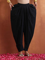 trueBrowns Black Cotton Co-ord Set | Grocsy