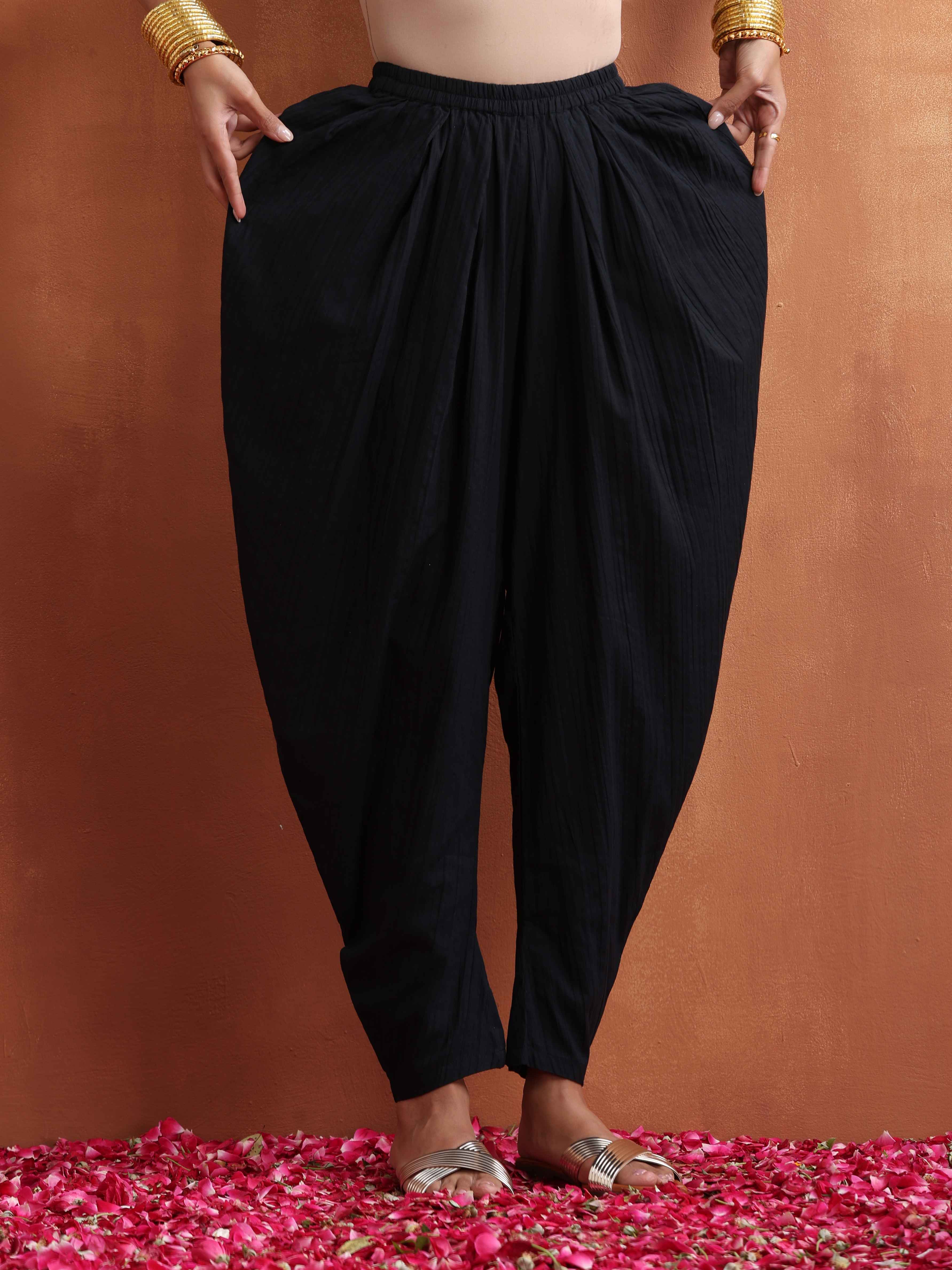 trueBrowns Black Cotton Co-ord Set | Grocsy