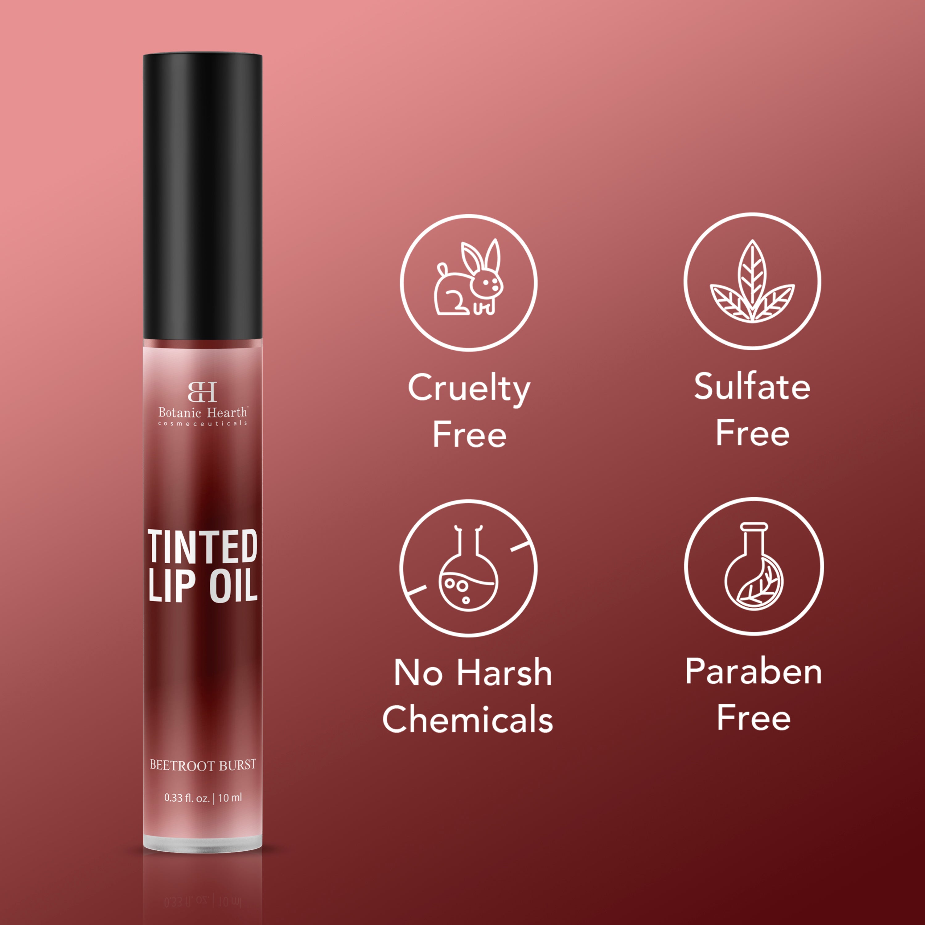 Botanic Hearth Tinted Lip Oil Moisturizing Lip Gloss Oil | Grocsy