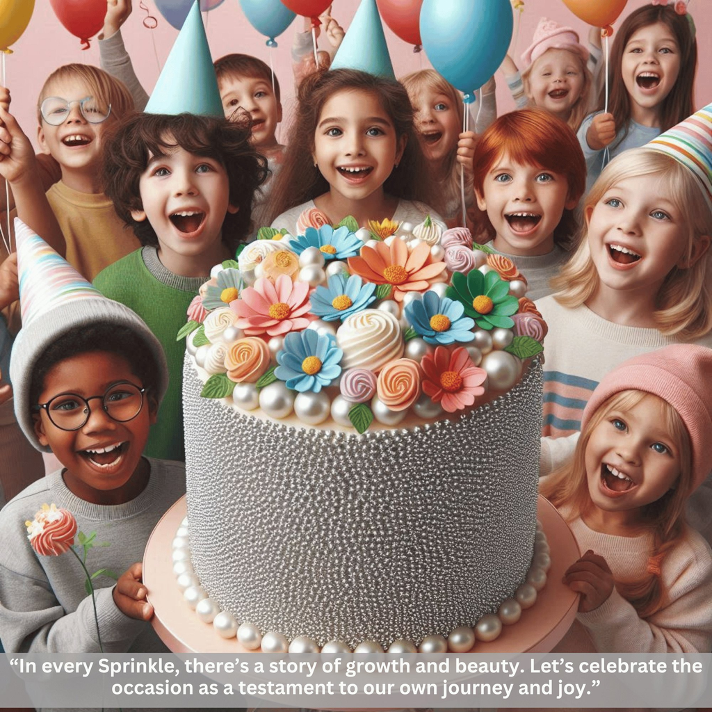 Confect Sprinkles for Cakes & Cupcakes Decoration | USP-16(Silver) | Grocsy