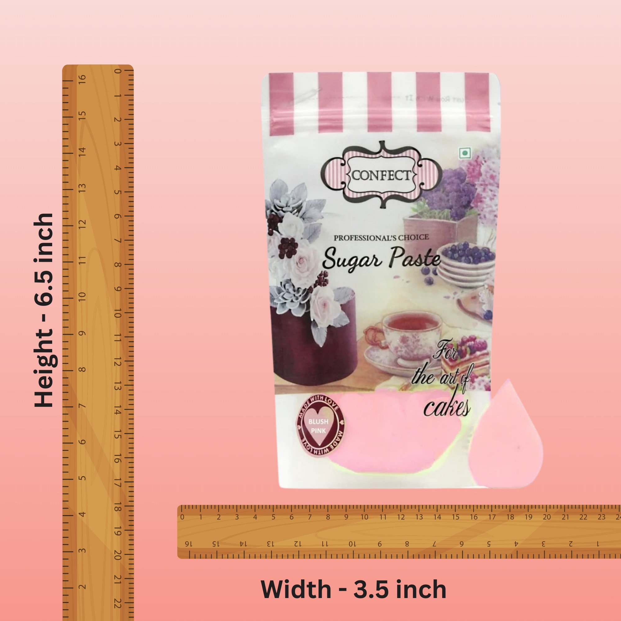 Confect Blush Pink Fondant | Edible Sugarpaste | Grocsy