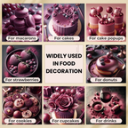 Confect Merlot Mauve | Edible Luster Dust | Grocsy