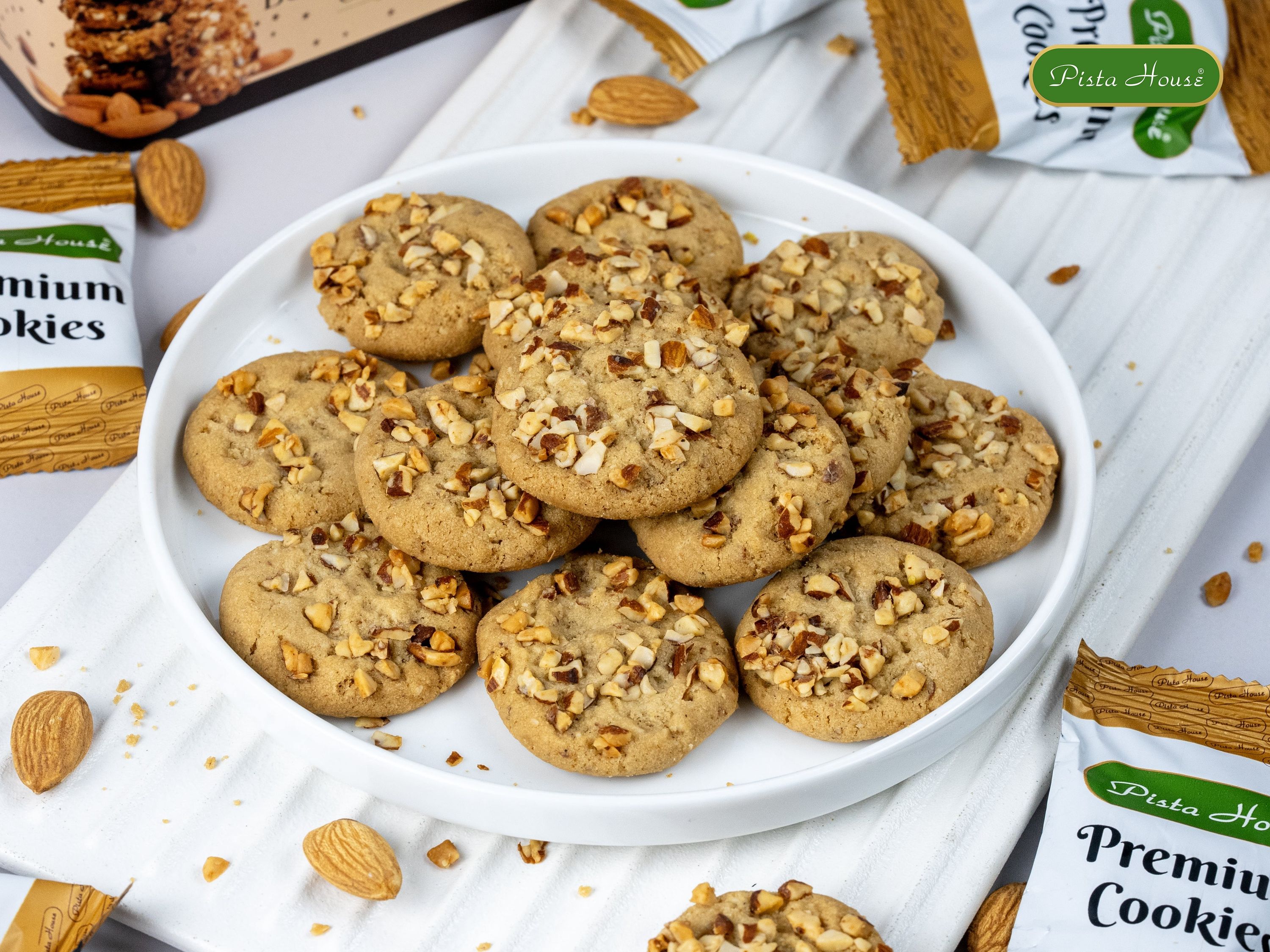 Pista House Butter Almond Cookies Premium | Grocsy