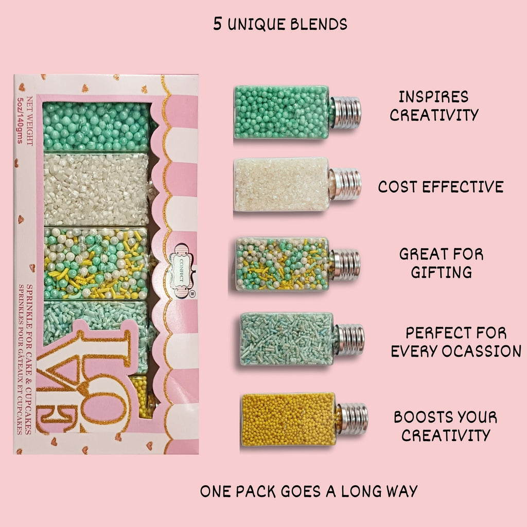 Confect Fusion Mashup Sprinkles FM Multipack 19 | Grocsy