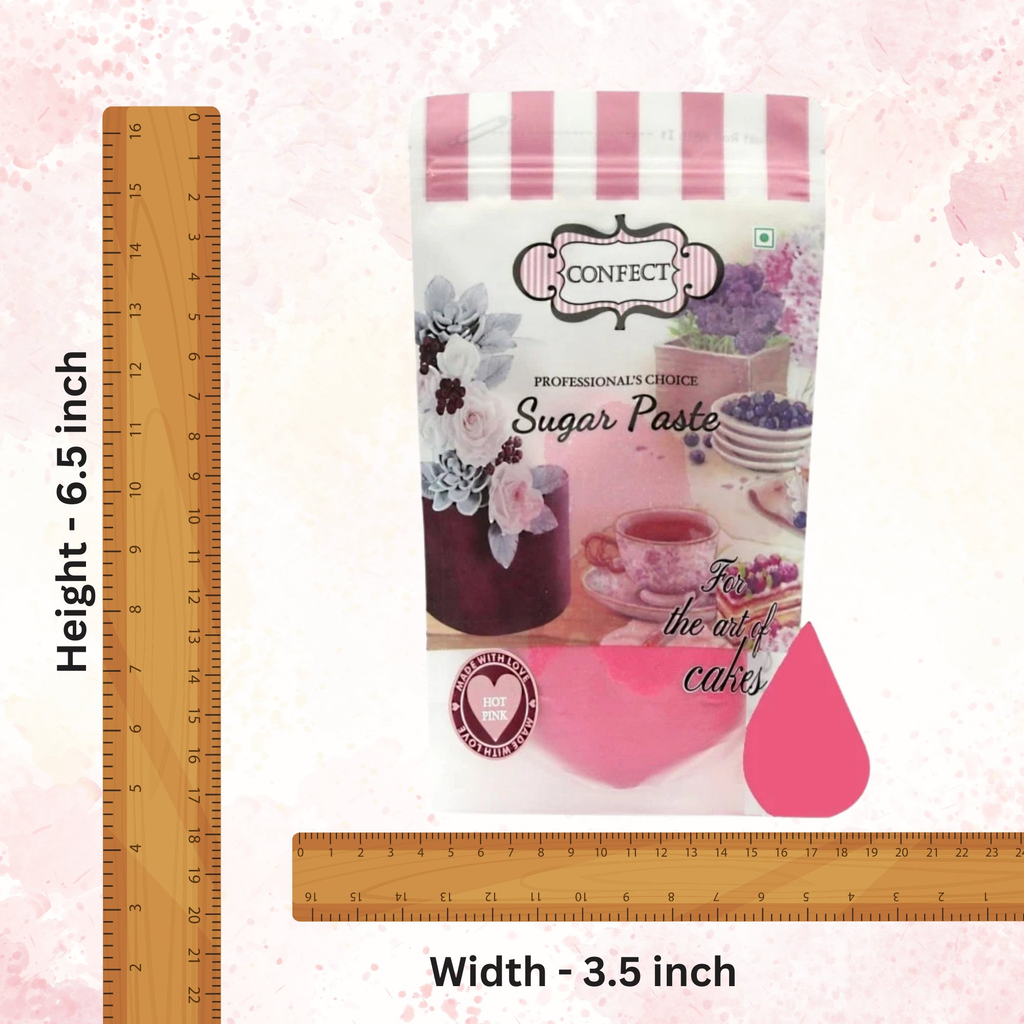 Confect Hot Pink Fondant | Edible Sugarpaste | Grocsy
