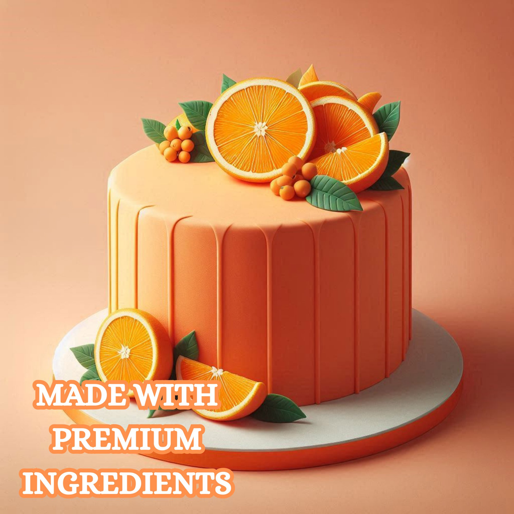 Confect Citrus Orange Fondant | Edible Sugarpaste | Grocsy