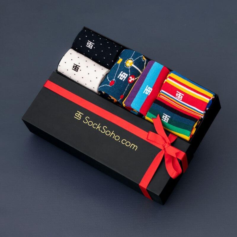 Socksoho Luxury Men Socks Luxury Socks gift Box | Grocsy