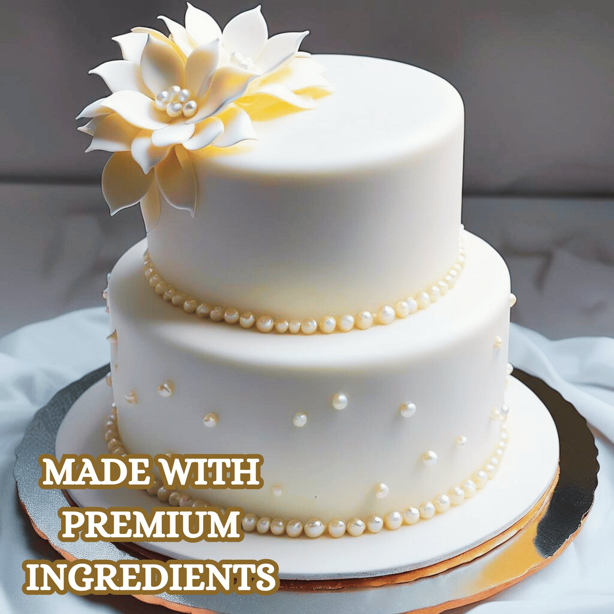 Confect Luminescent Pearl | Edible Sugar Paste | Grocsy