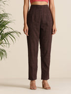 trueBrowns Cola Cotton Dobby Pant Suit Set | Grocsy