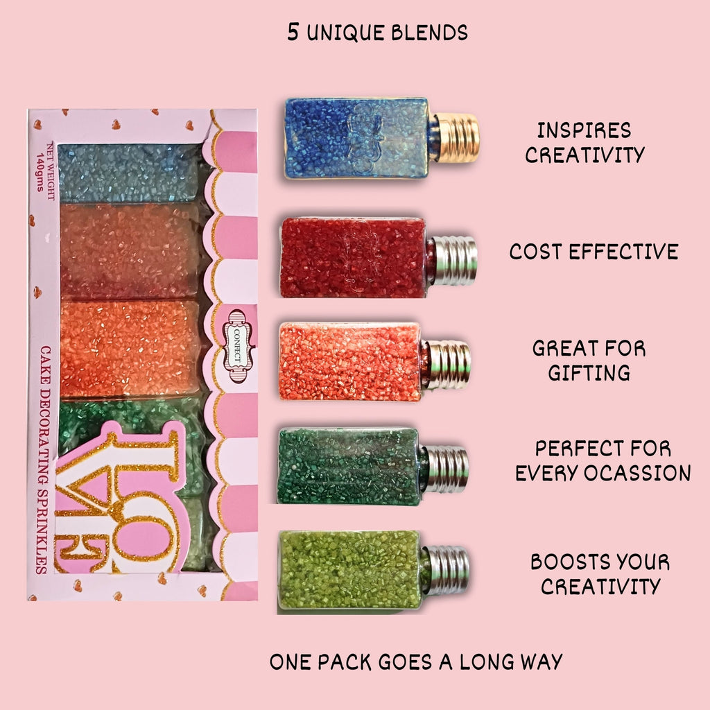 Confect Sparkling Sugar Combo Multipack 3 | Grocsy