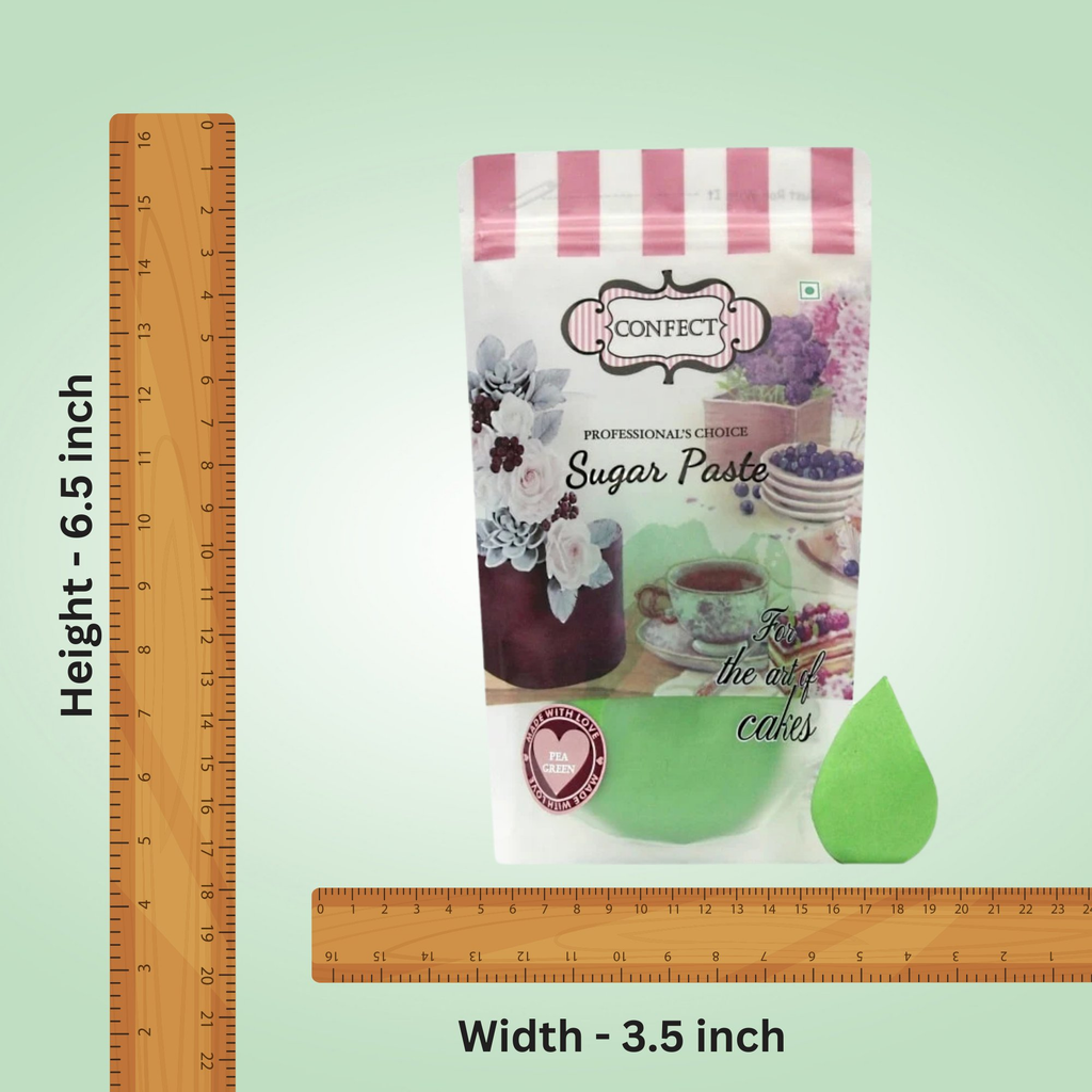 Confect Pea Green Fondant | Edible Sugarpaste | Grocsy
