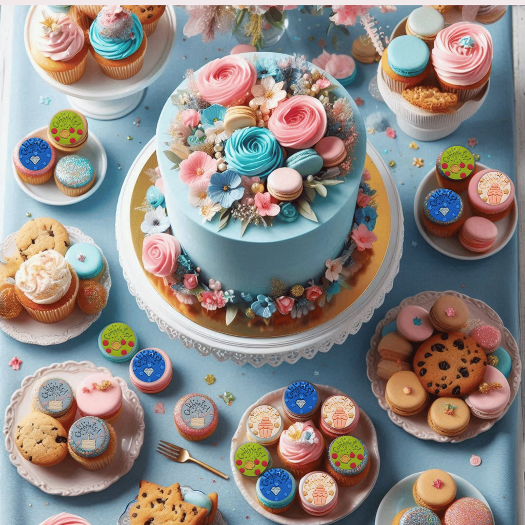 Confect Congrats | Edible Celebration Topper | Grocsy