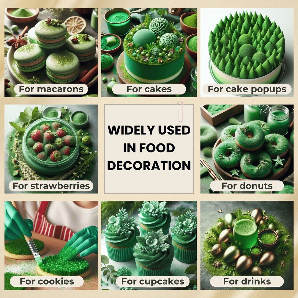 Confect Orchid Green | Edible Luster Dust | Grocsy