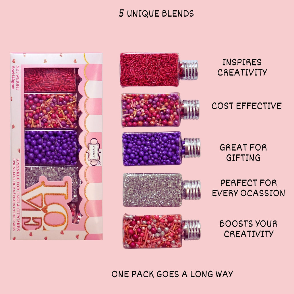 Confect Fusion Mashup Sprinkles FM Multipack 4 | Grocsy