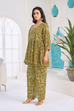 Anaita Yellow Stylish Readymade Co-Ords Set | Grocsy