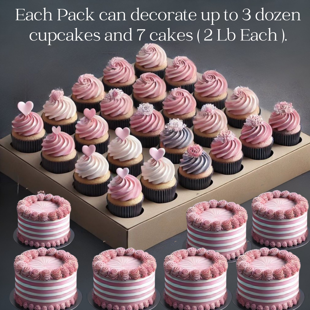 Confect Valentine Sprinkles | 05 Edible Decoration for Baking & Dessert | Grocsy