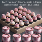 Confect Valentine Sprinkles | 05 Edible Decoration for Baking & Dessert | Grocsy
