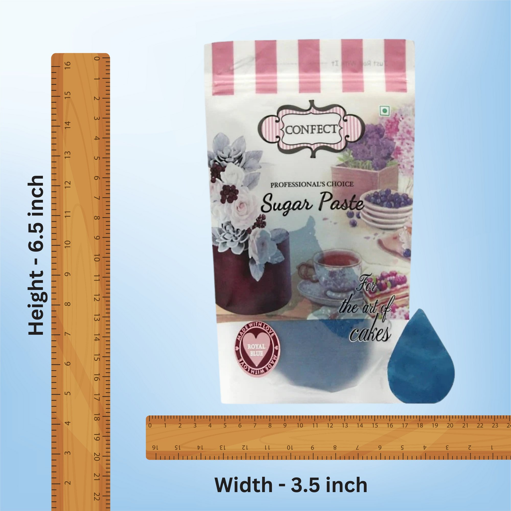 Confect Royal Blue Fondant | Edible Sugarpaste | Grocsy