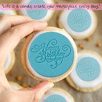Confect Toppers Cutters | Congratulations Topper Cutter | Fondant Cutter | Celebration Topper Cutter | (Happy Birthday 03) | Grocsy