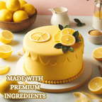 Confect Lemon Yellow Fondant | Edible Sugarpaste | Grocsy