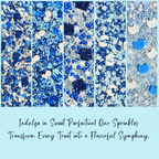 Confect Boys Baby Shower Sprinkles | Baby Blue Sprinkles for Cake & Cupcake Decorating | Grocsy