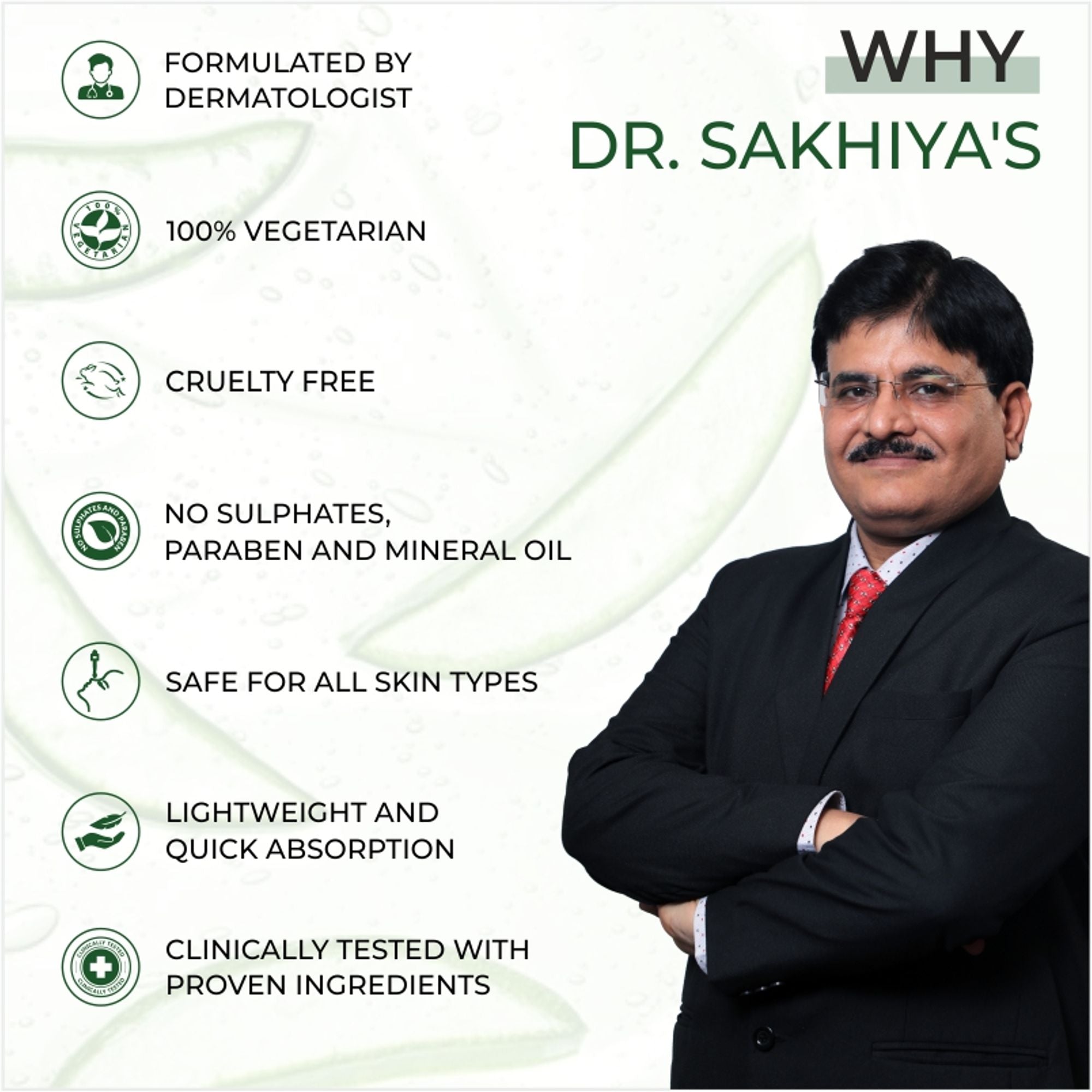 Dr.Sakhiya Body Lotion With Glutathione, Niacinamide & Aloe Vera | Grocsy