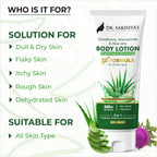 Dr.Sakhiya Body Lotion With Glutathione, Niacinamide & Aloe Vera | Grocsy