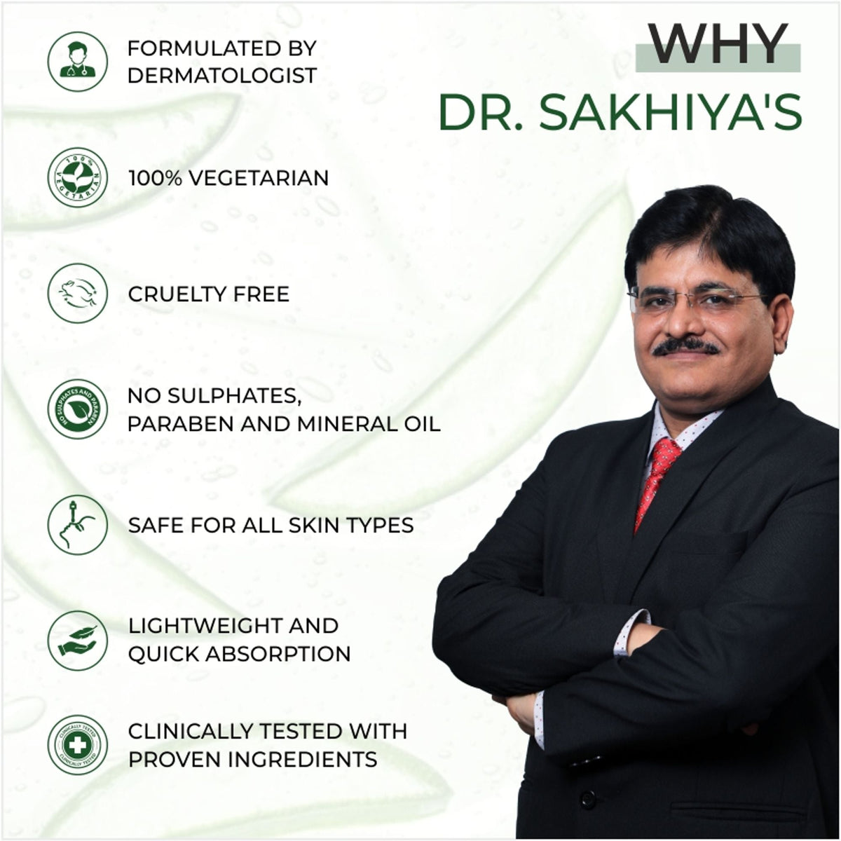 Dr.Sakhiya Body Lotion With Glutathione, Niacinamide & Aloe Vera | Grocsy