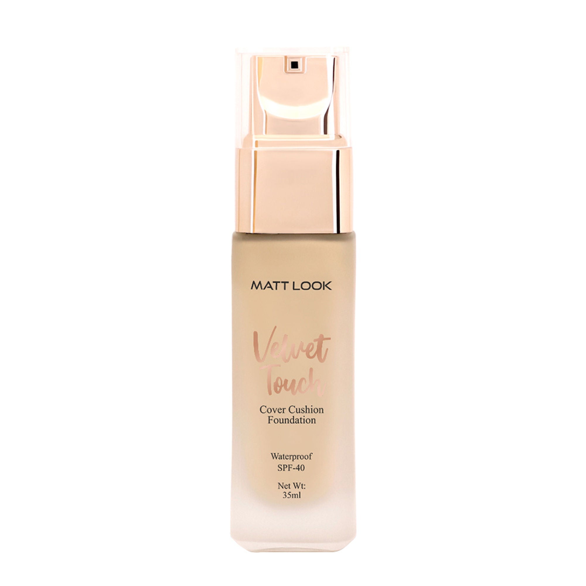 Matt Look Elvet Touch Cover Cushion Weightless Matt Finish Foundation - 03 Natural Nude | Grocsy