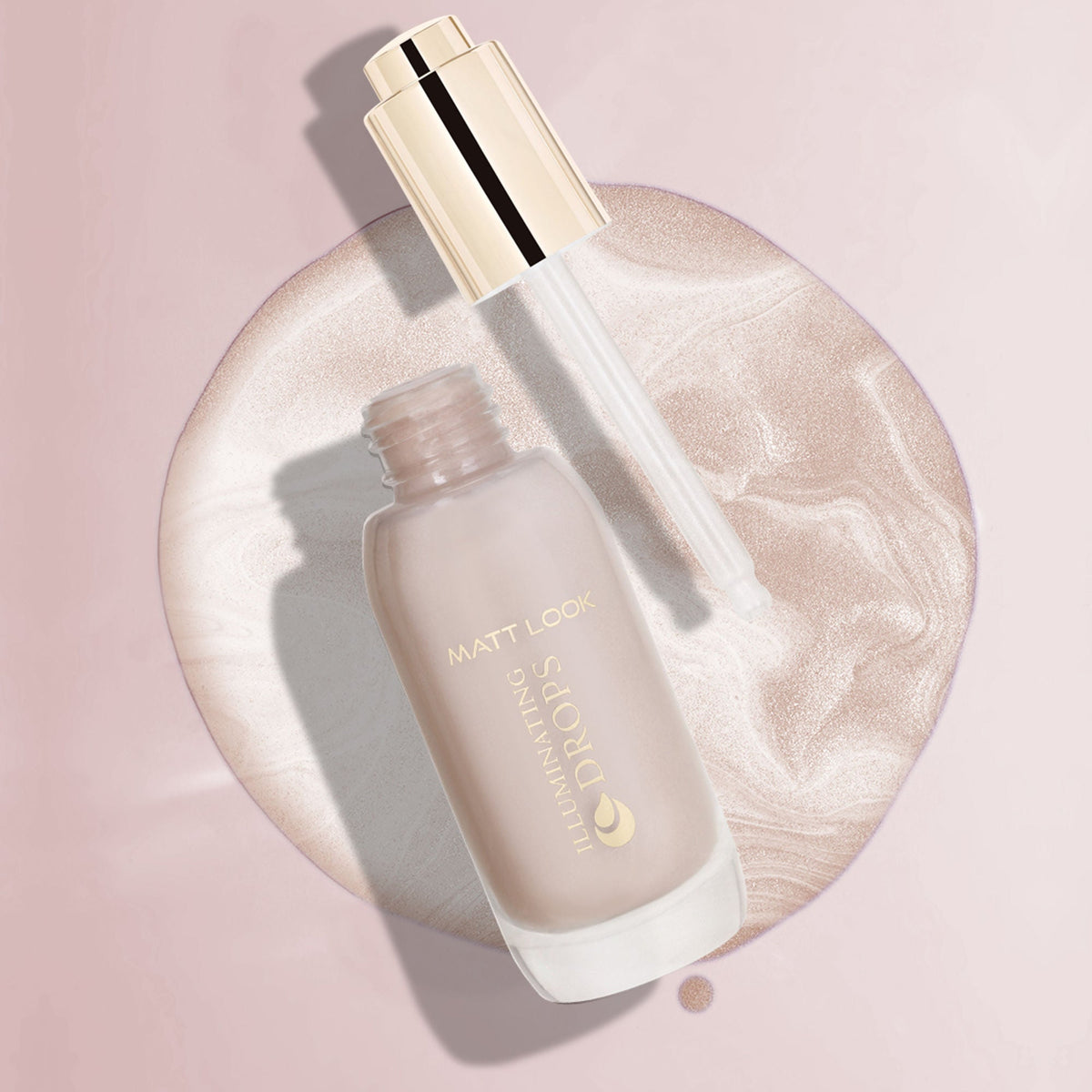 Matt Look Illuminating Drops Liquid Highlighter - 004 Roseate Sheen | Grocsy