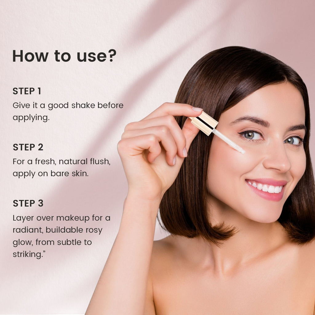 Matt Look Illuminating Drops Liquid Highlighter - 004 Roseate Sheen | Grocsy
