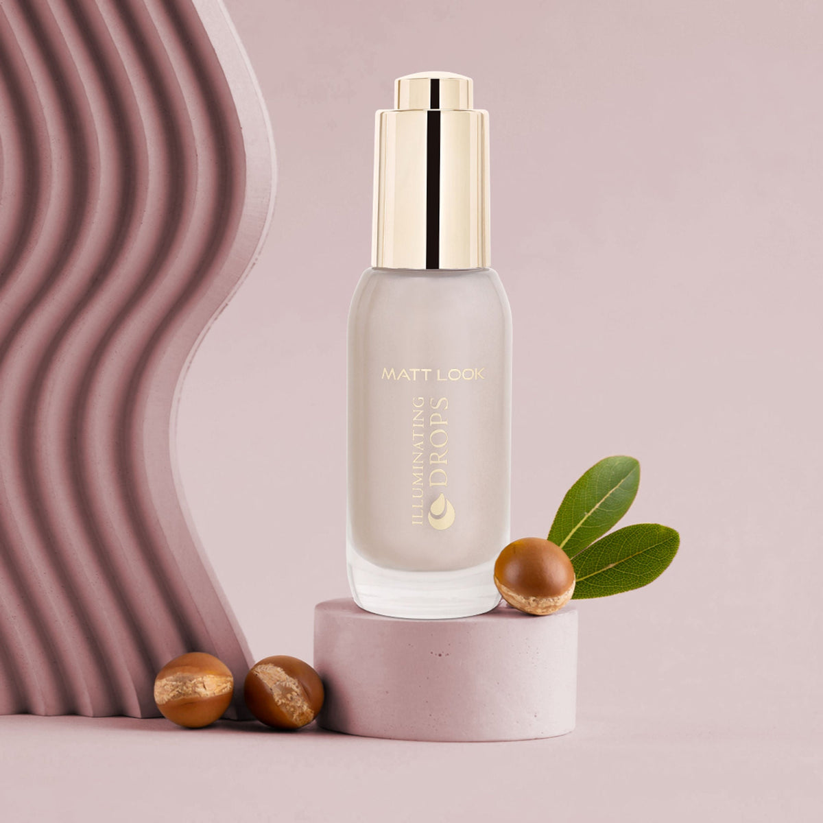 Matt Look Illuminating Drops Liquid Highlighter - 004 Roseate Sheen | Grocsy