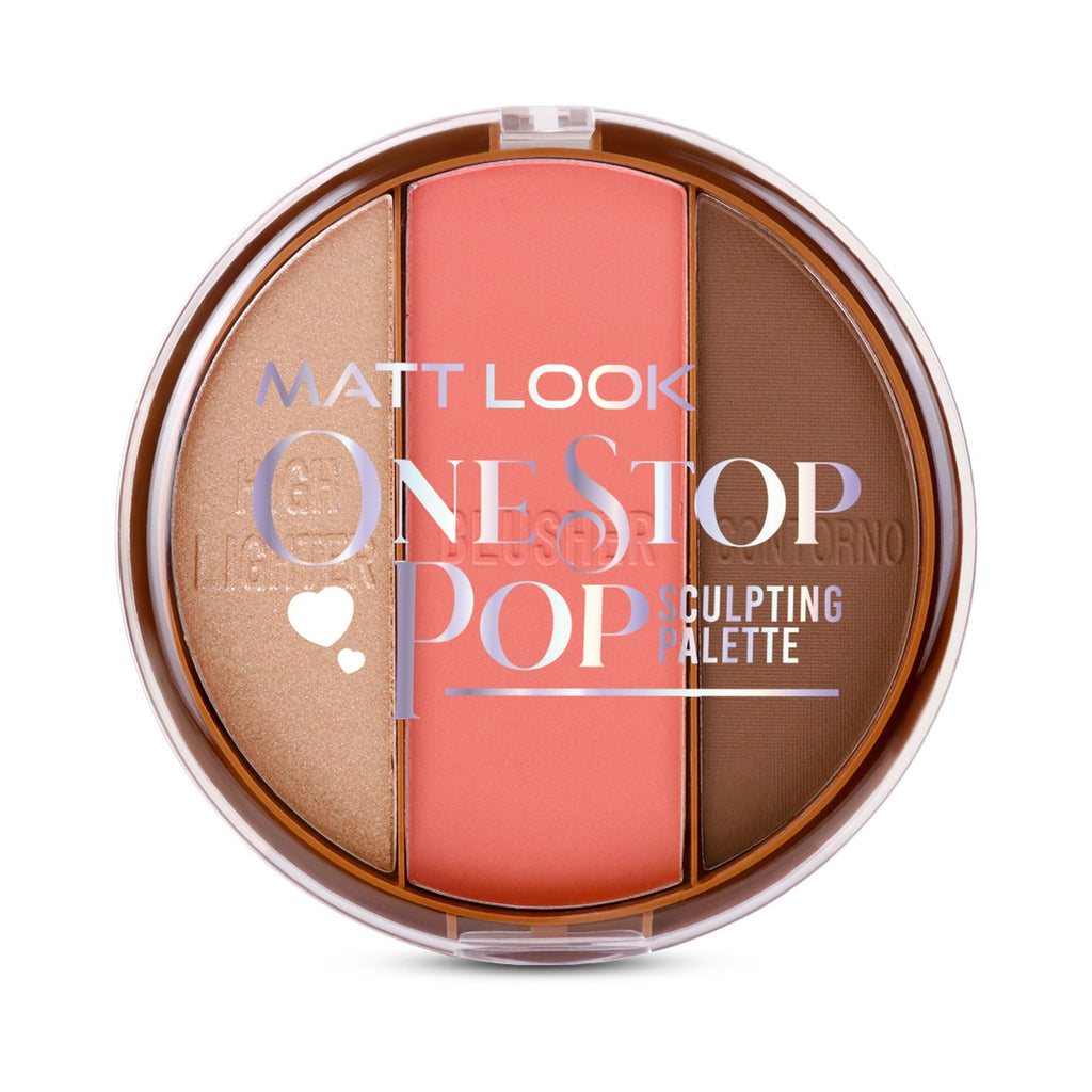 Matt Look One Stop Pop Sculpting Palette | Grocsy
