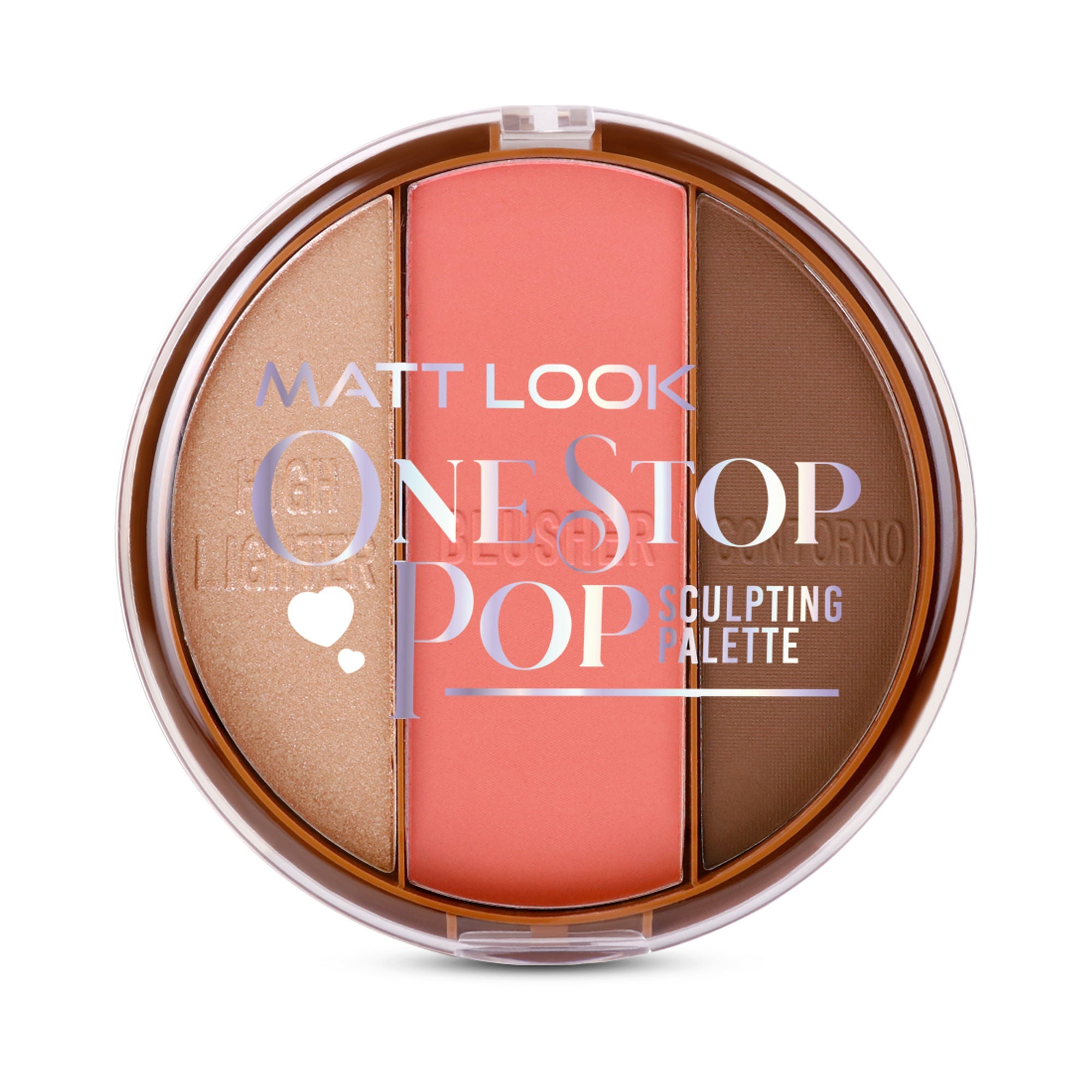 Matt Look One Stop Pop Sculpting Palette | Grocsy
