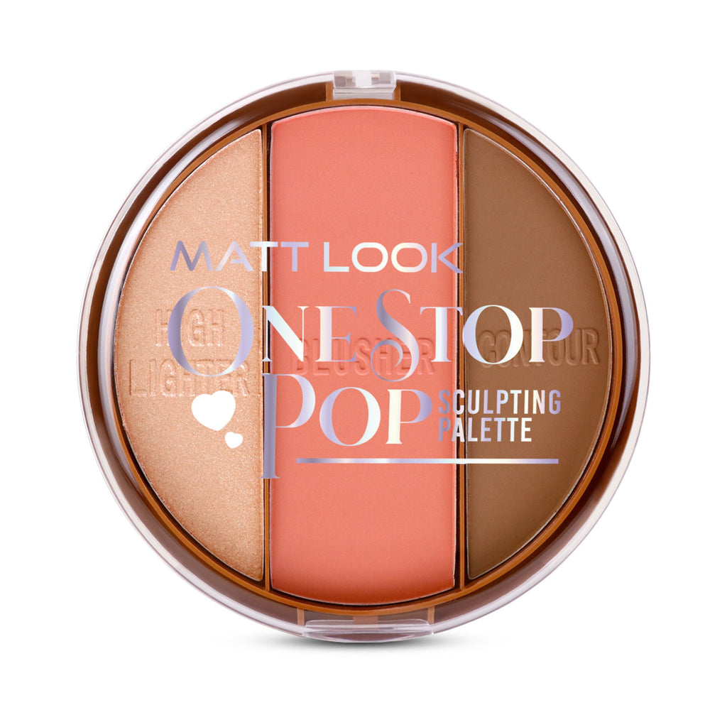 Matt Look One Stop Pop Sculpting Palette | Grocsy