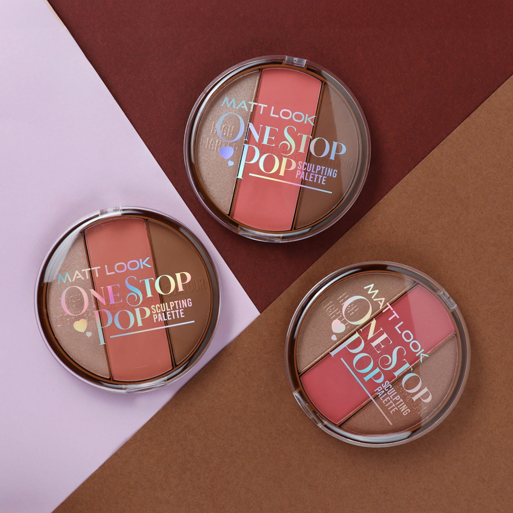 Matt Look One Stop Pop Sculpting Palette | Grocsy
