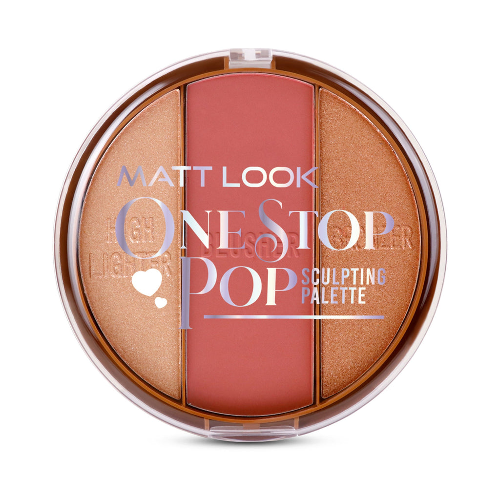 Matt Look One Stop Pop Sculpting Palette | Grocsy