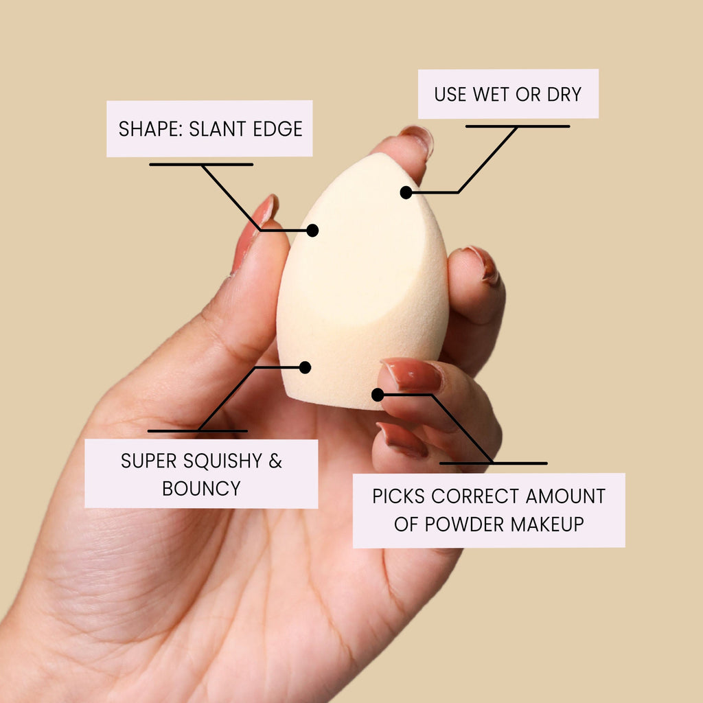 Milagro Beauty Cotton Sponge - 1Pcs | Grocsy