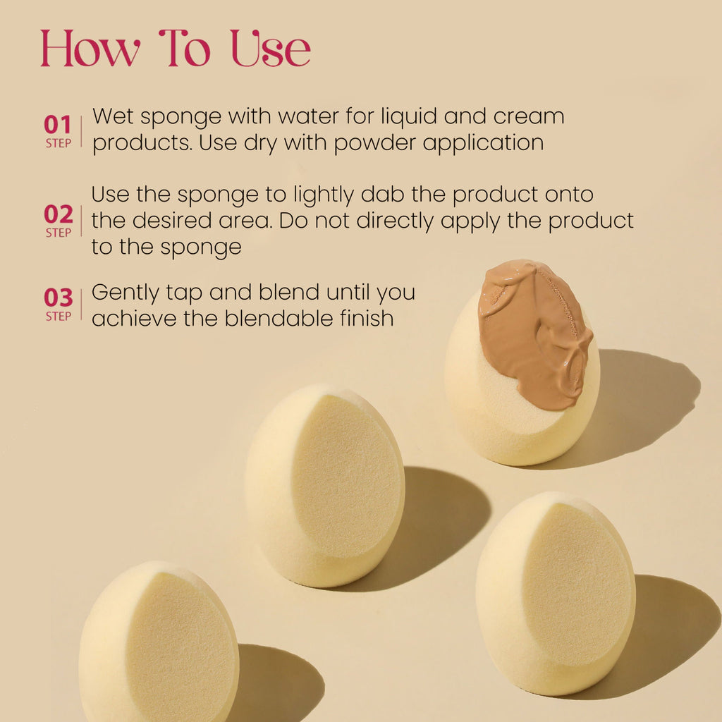 Milagro Beauty Cotton Sponge - 1Pcs | Grocsy