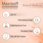 Maxisoft Anti Scar Cream pH Balanced | Grocsy