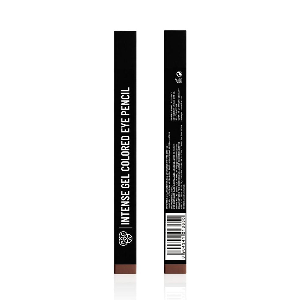 PAC Studio Intense Gel Colored Eye Pencil - Dark Brown | Grocsy