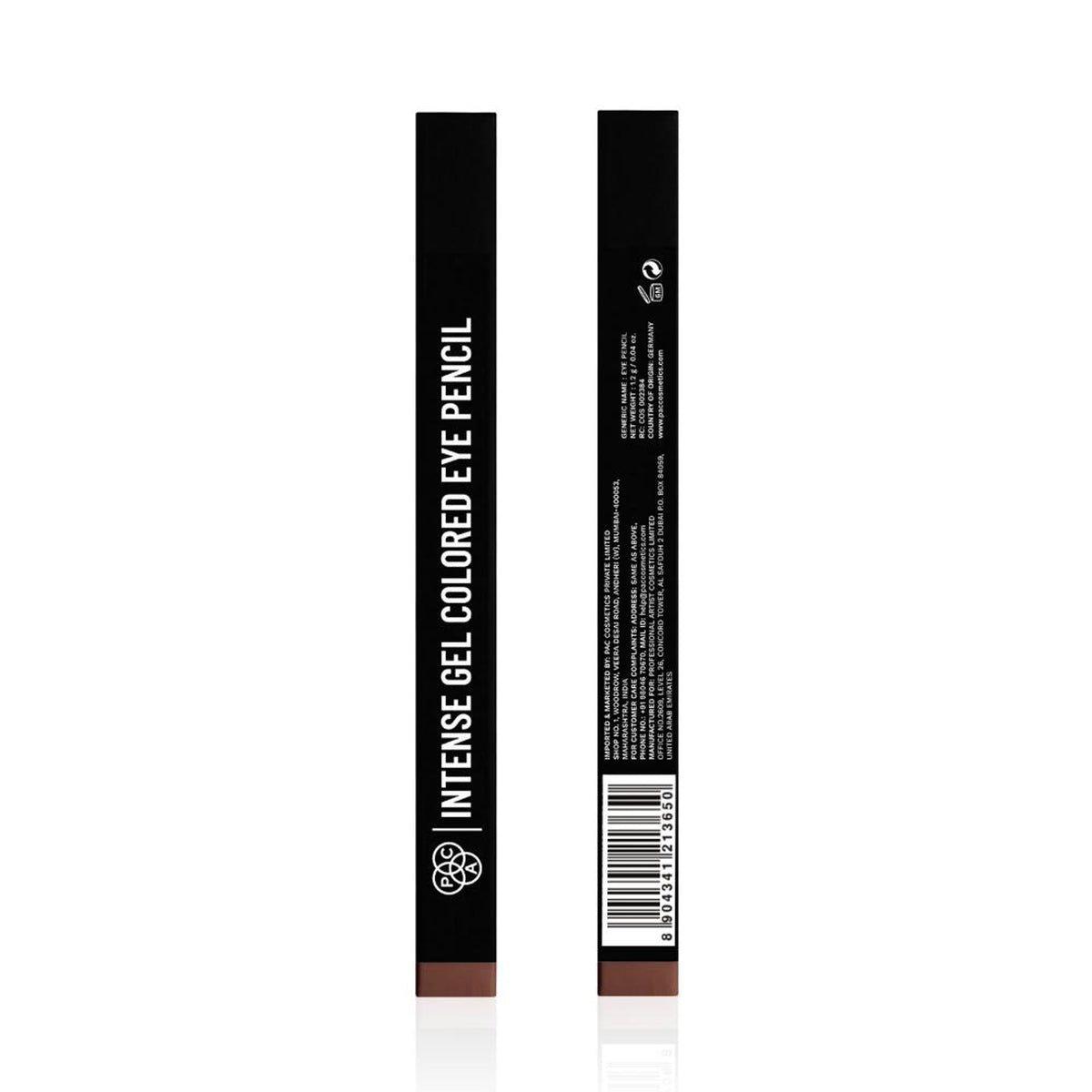 PAC Studio Intense Gel Colored Eye Pencil - Dark Brown | Grocsy