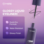 MARS Cosmetics Trio Treat, 3-In-1 Eye Makeup Kit With Eyeliner, Mascara & Eyeshadow | Grocsy