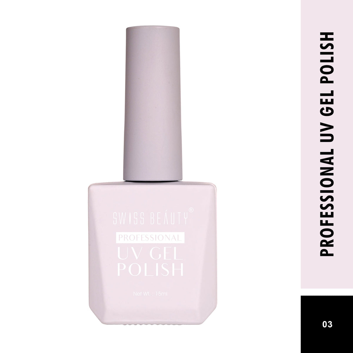 Swiss Beauty Professional UV Gel Nail Polish - Shade-03 | Grocsy